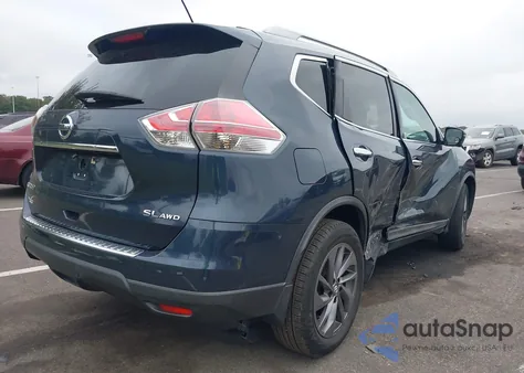 2016 Nissan Rogue Sl из США, поврежденный, VIN 5N1AT2MV6GC827051